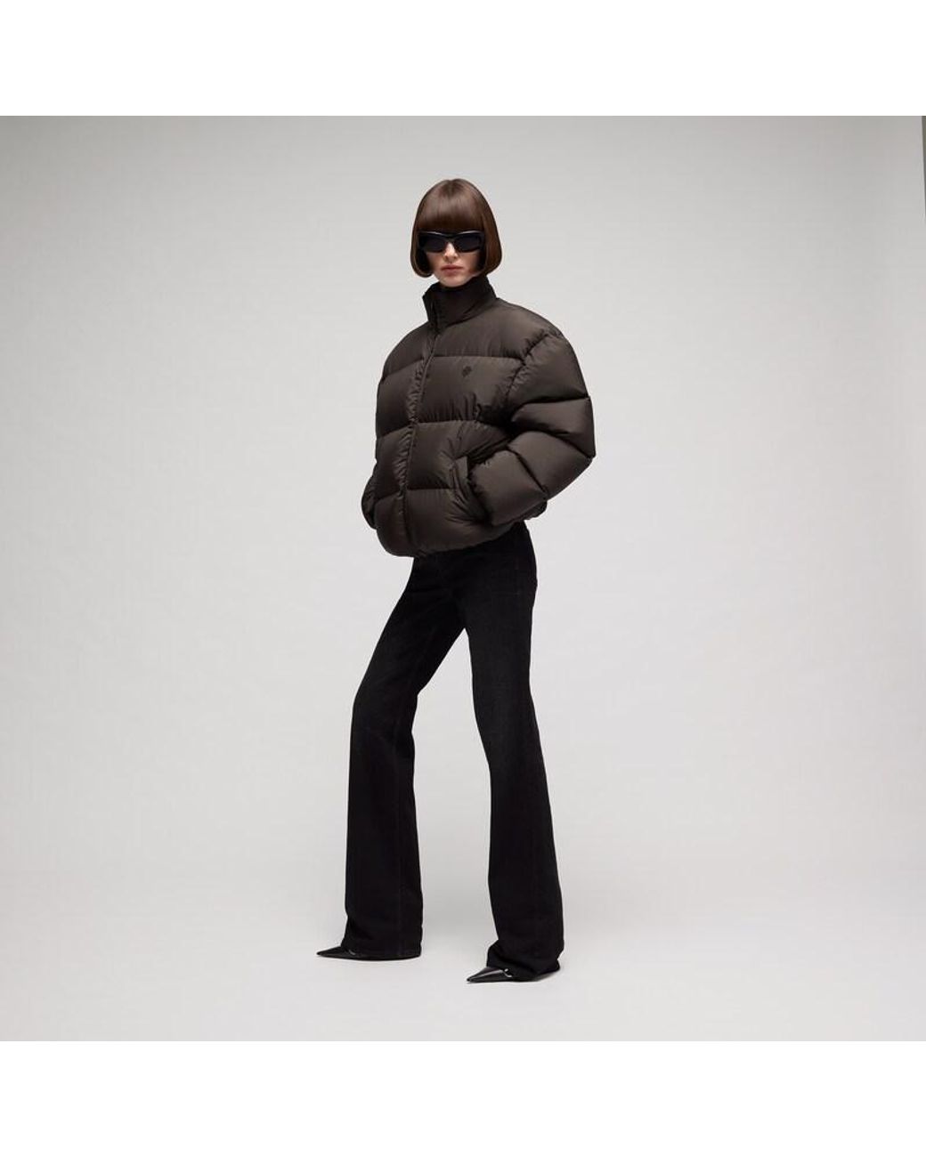 Gucci Black Padded Polyester Puffer Jacket