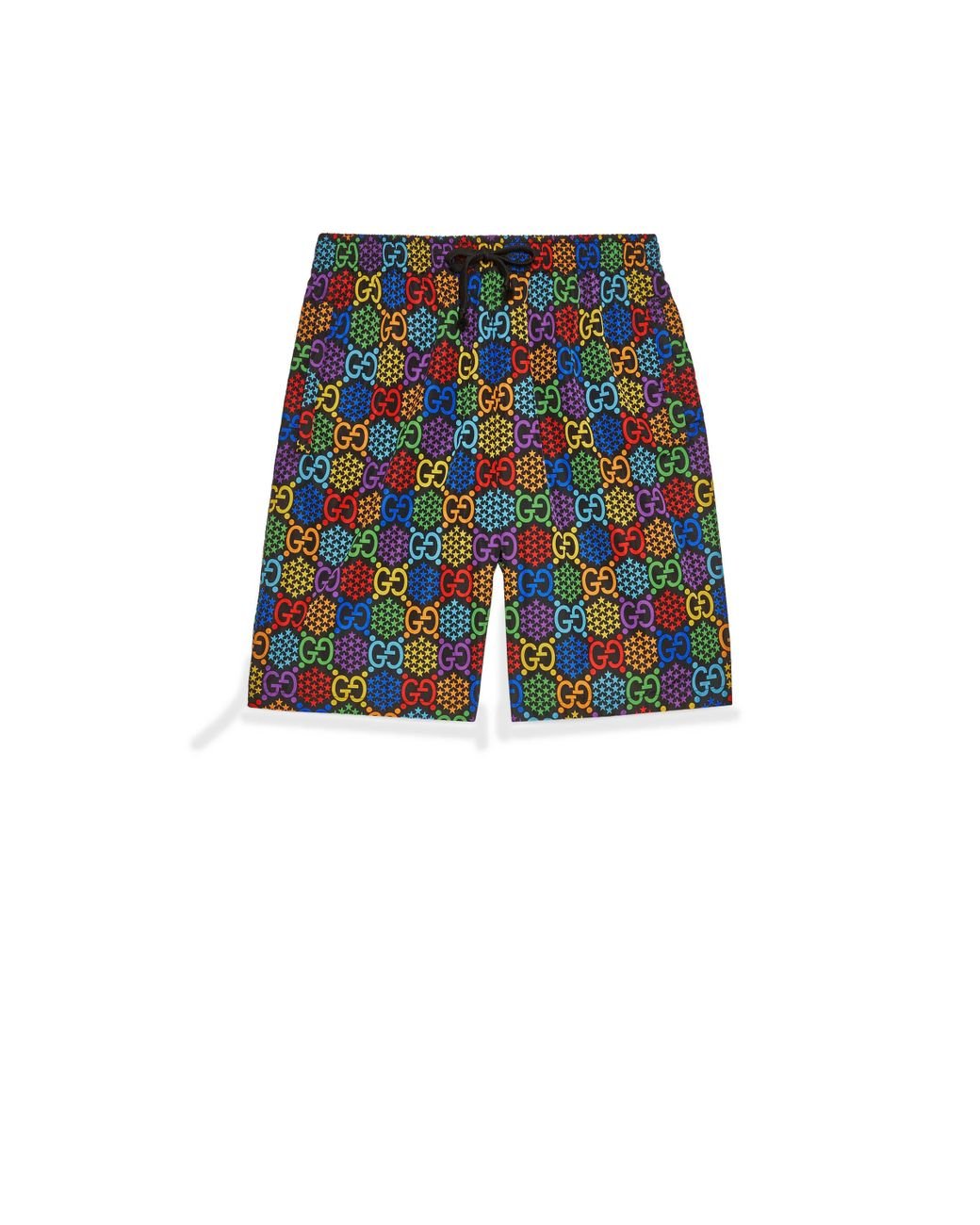 Gucci GG Psychedelic Print Swim Shorts in Black for Men | Lyst