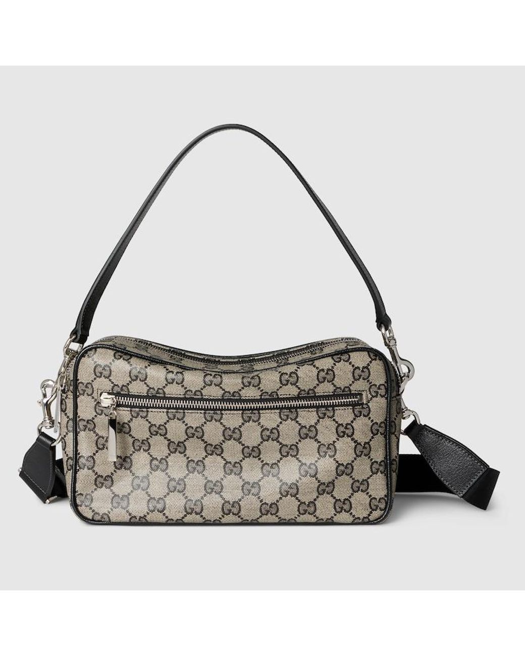 Gucci Gray Essence Classic Small Crossbody Bag for men