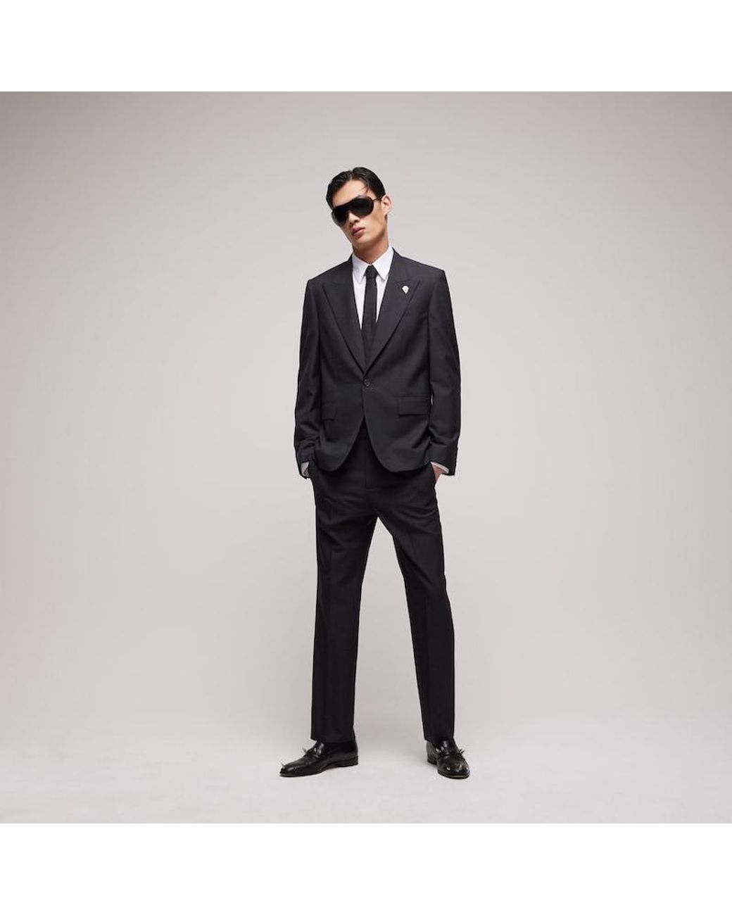 Gucci Blue Wool Single-Breasted Jacket for men
