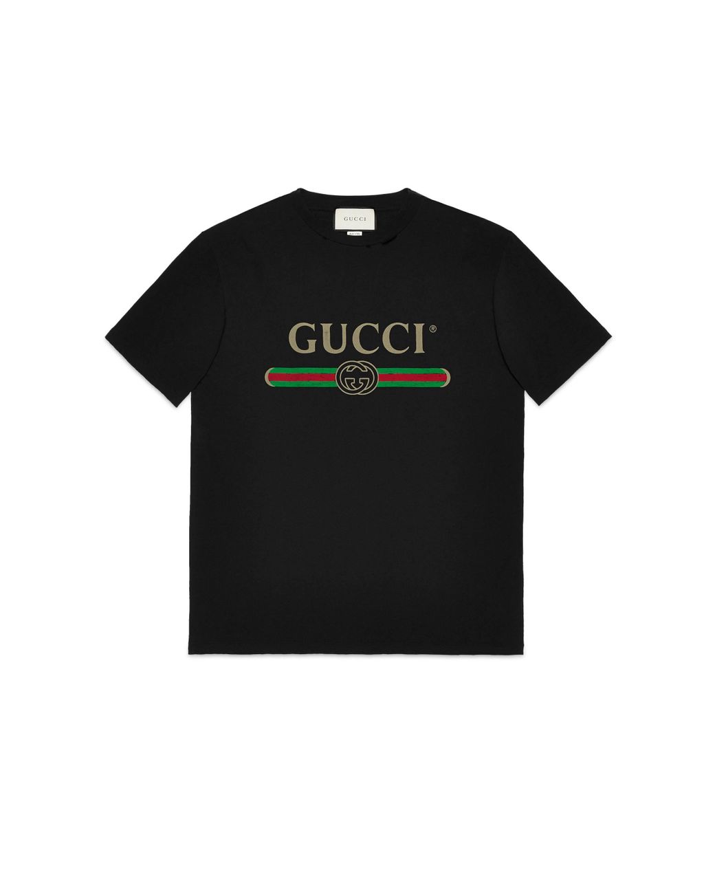 gucci sequin logo t shirt