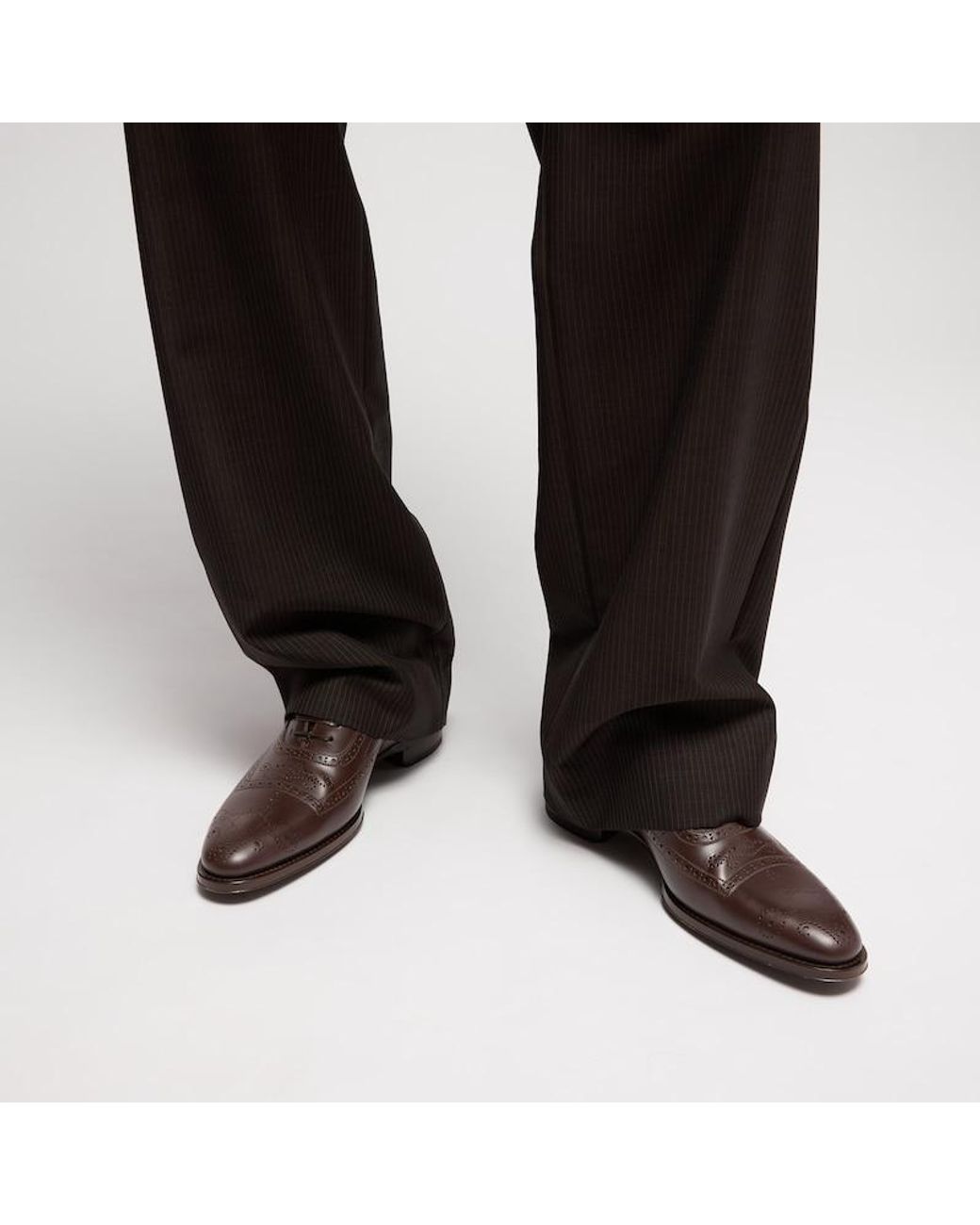 Gucci Brown Lace-Up Shoe, Uk for men