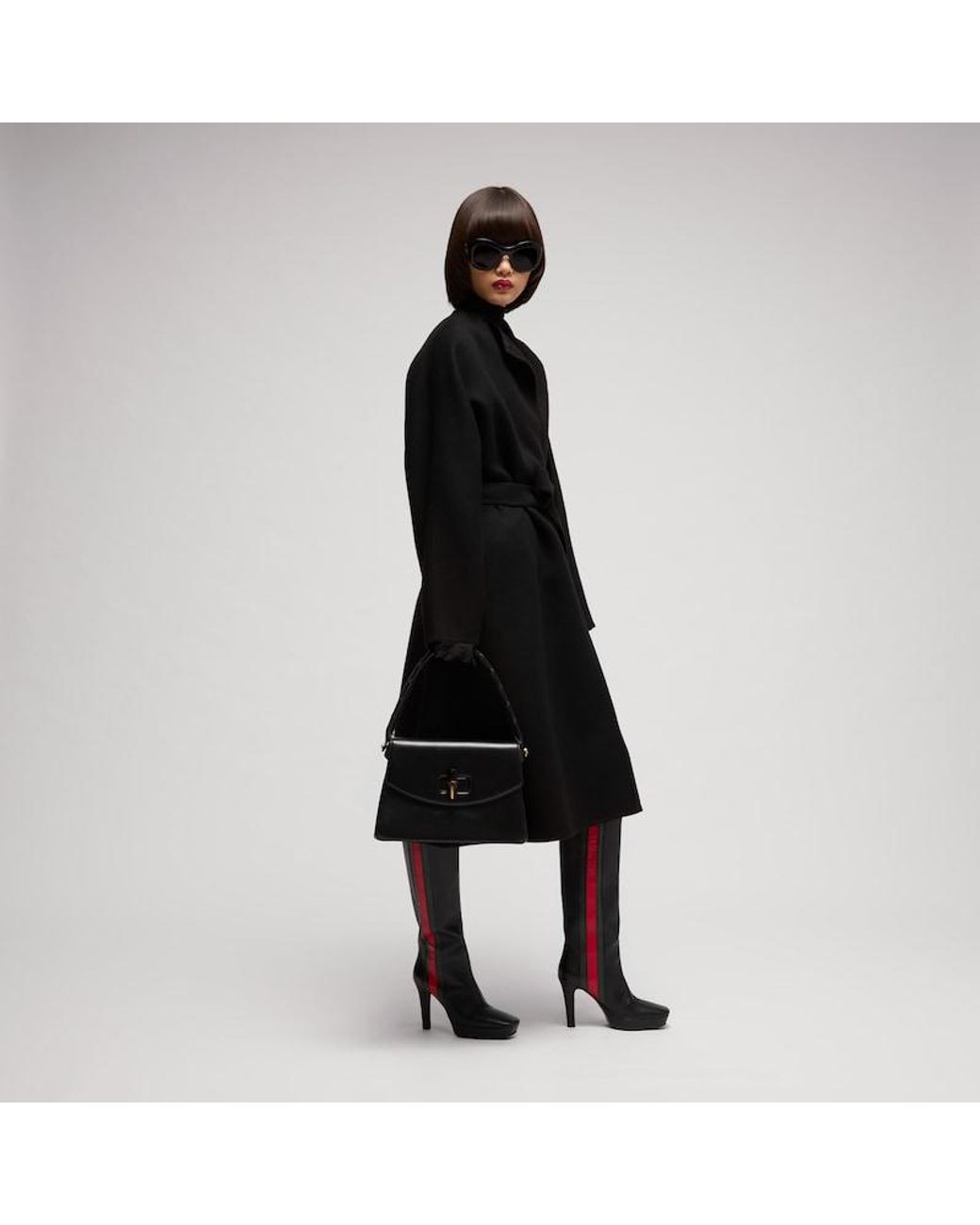 Gucci Black Galleria Boot, Leather