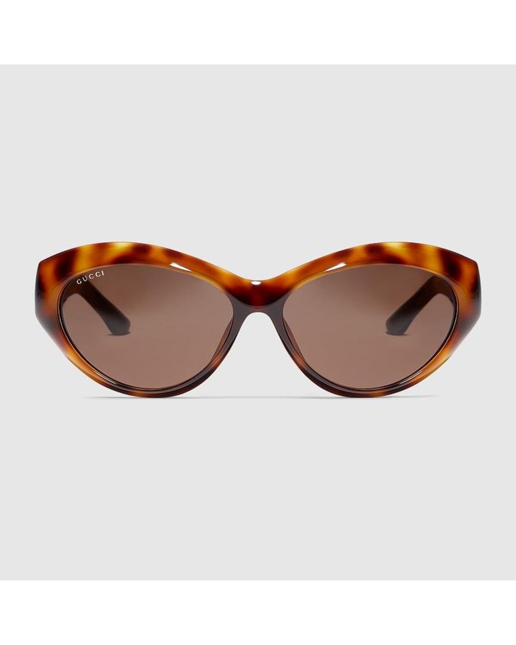 Gucci Brown Cat Eye Frame Sunglasses