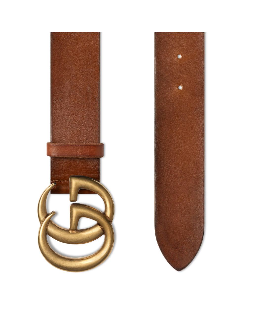 Gucci Double G Snake Leather Belt in 