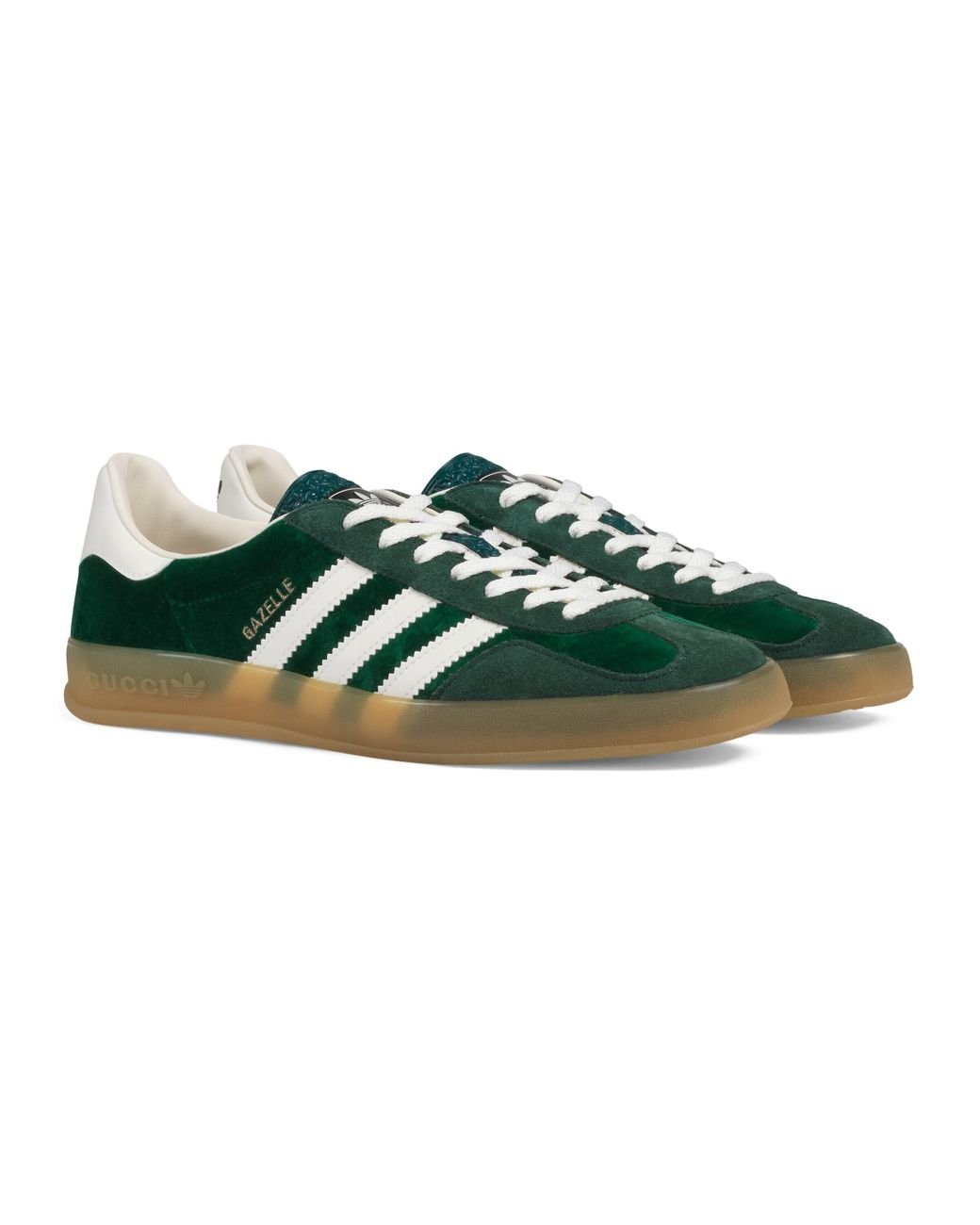 Sneaker Gazelle adidas x da Uomo di Gucci in Verde | Lyst