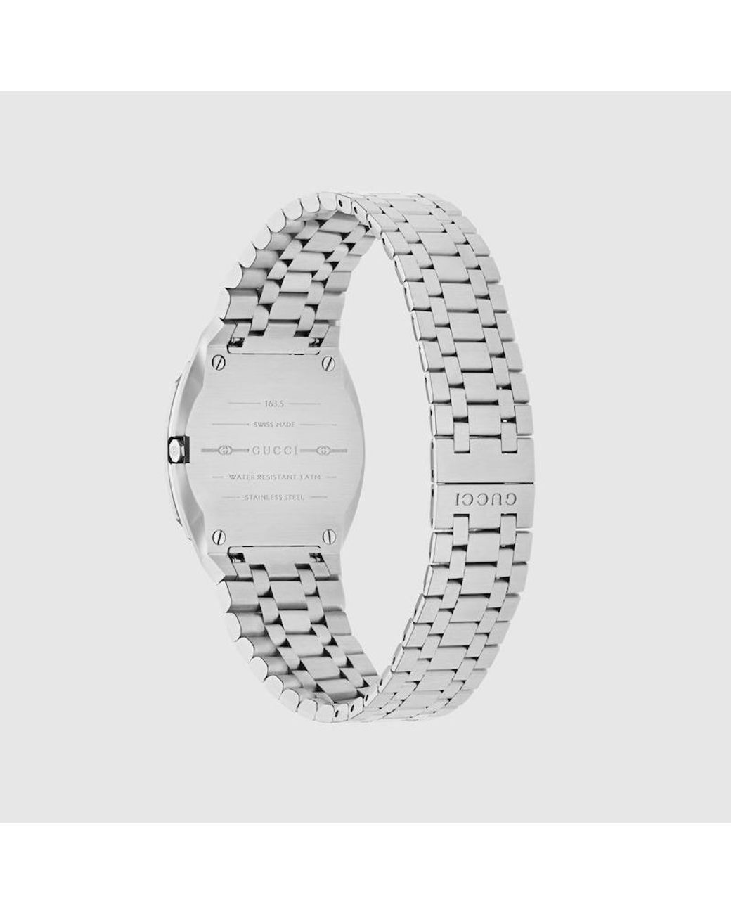 Gucci Metallic 25H Watch, 30Mm