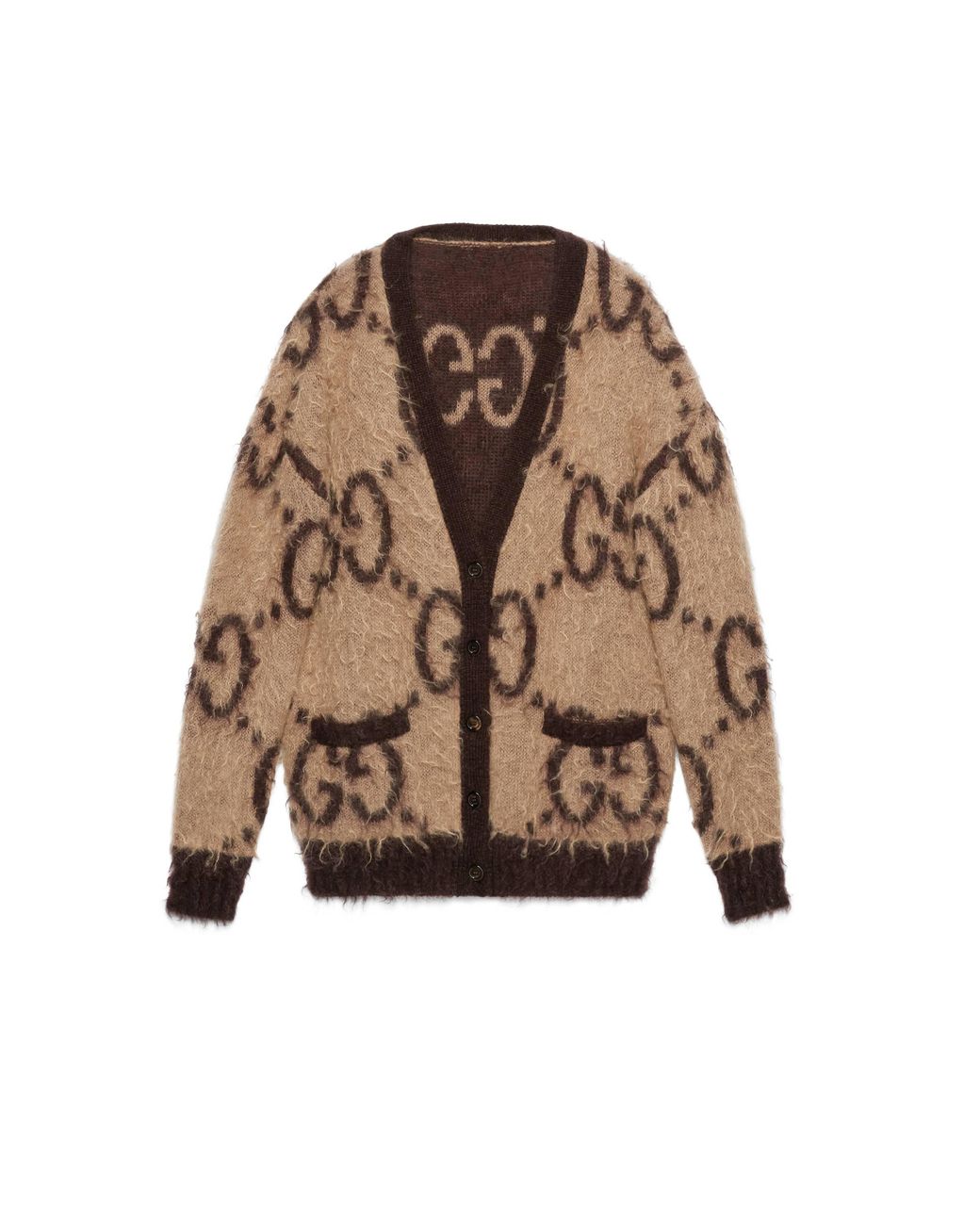 mohair wool cardigan
