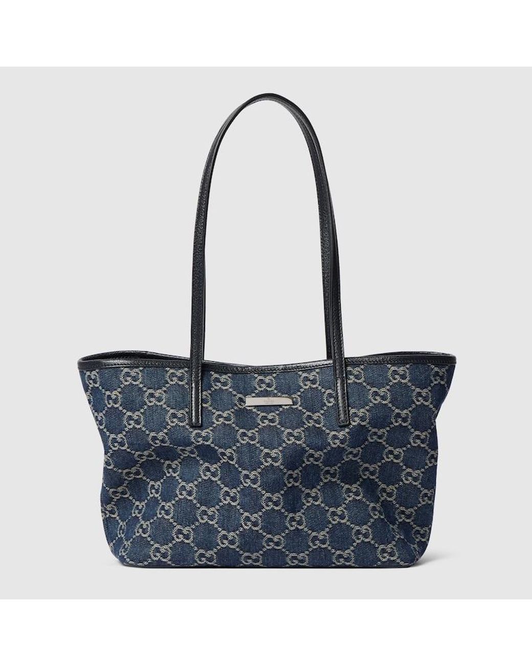 Gucci Blue Tribeca Small Tote Bag