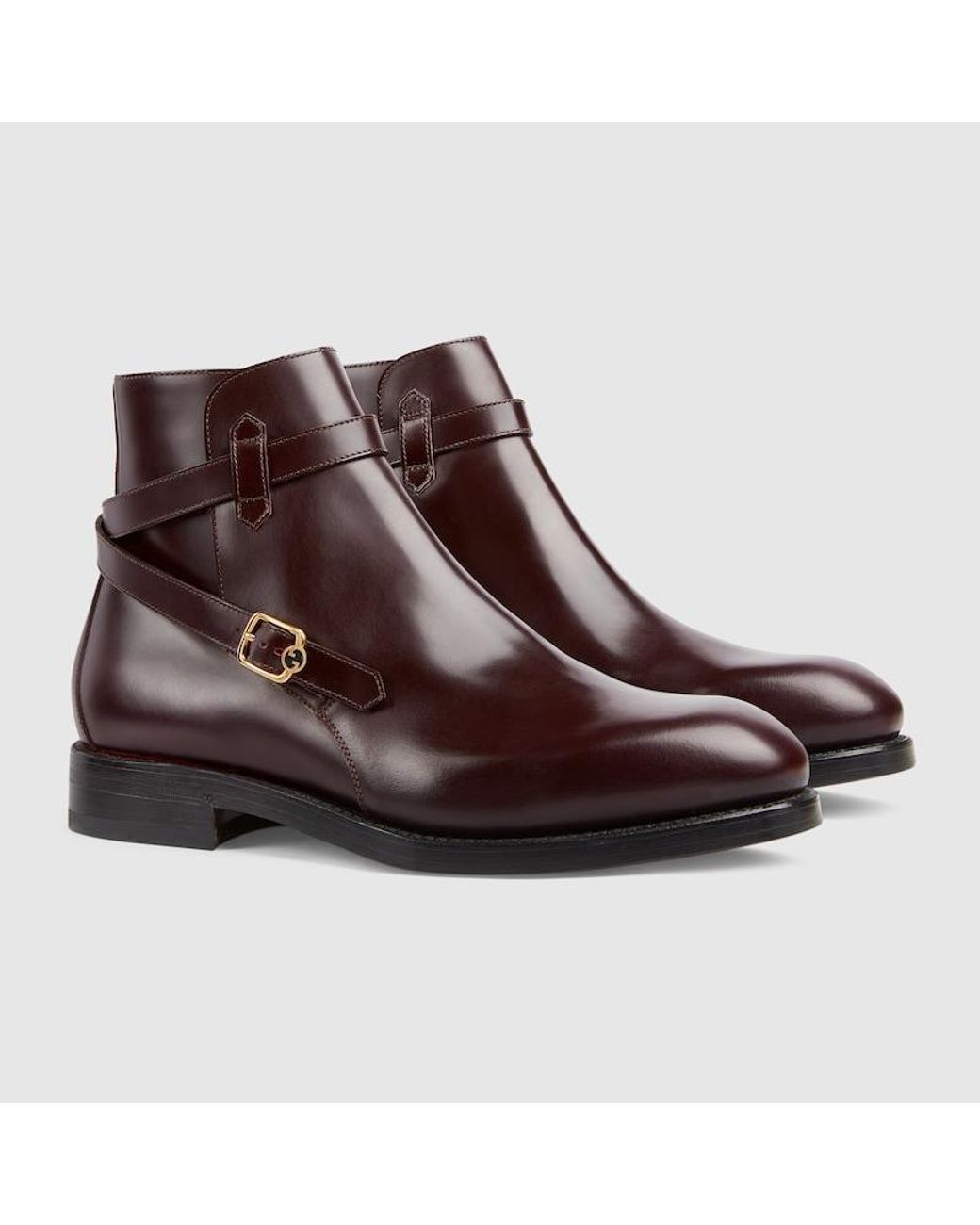 Gucci ankle discount boots mens