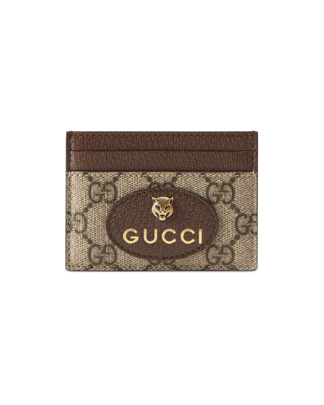 Porta carte neo vintageGucci in Tela da Uomo colore Neutro | Lyst