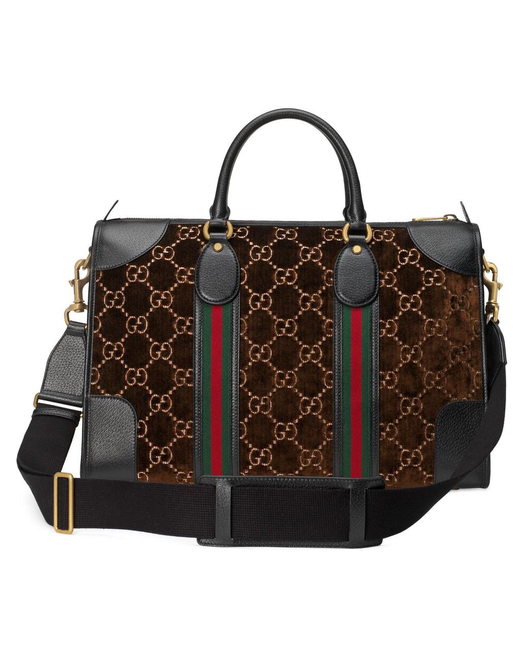 Gucci velvet hot sale duffle bag