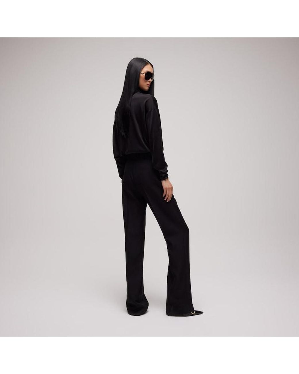 Gucci Black Linen Blend Pants