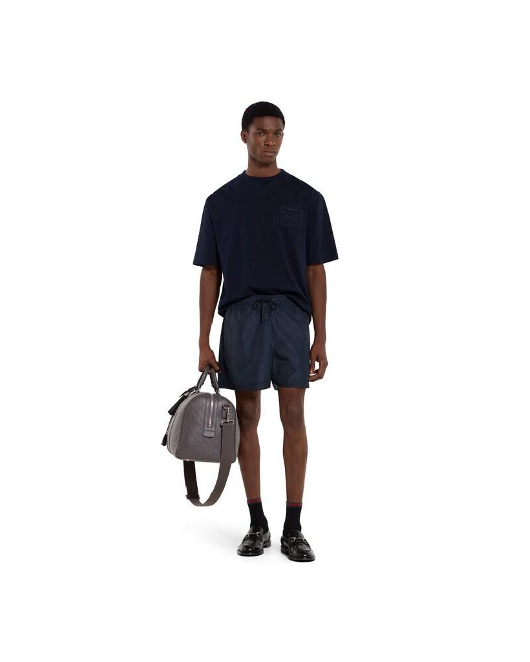 Gucci Blue Gg Shorts Swimwear for men