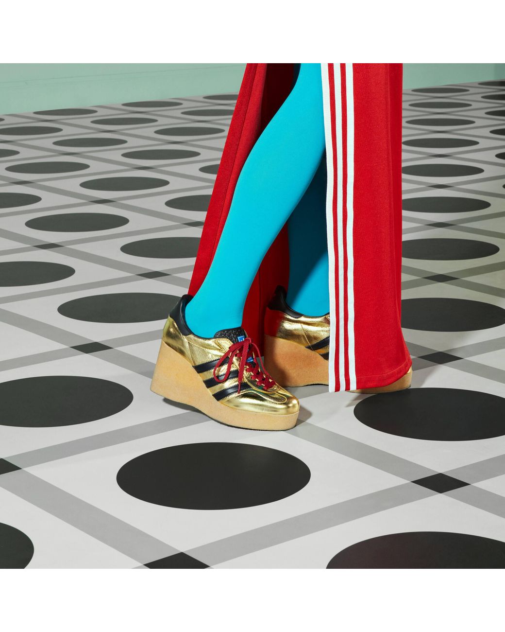 adidas gazelle silver green womens Adidas x Jeremy Scott Angel Reflective Wings Wedge Sneakers 38/38.5 –  darina`s garms