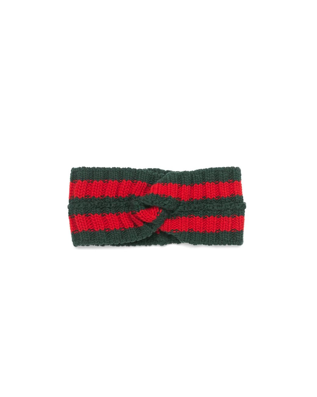 gucci-Green-And-Red-Wool-Wool-