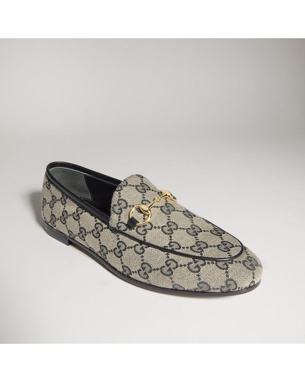 Gucci Gray Jordaan Loafer, Uk