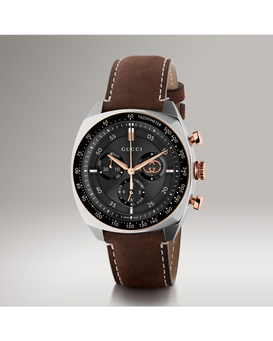 Montre Interlocking, 41 Mm Gucci en coloris Black
