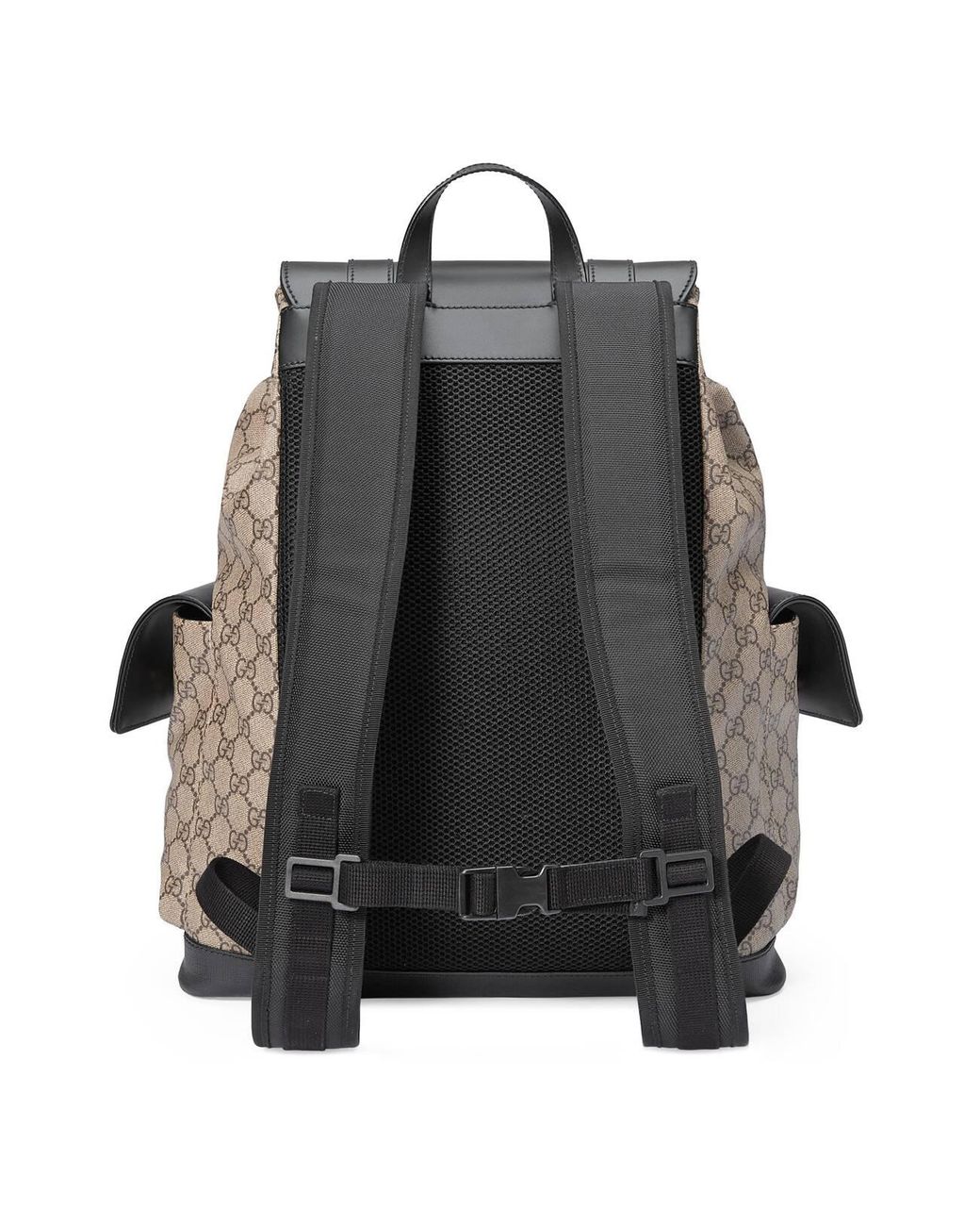Gucci Canvas Soft GG Supreme Backpack in Black for Men | Lyst