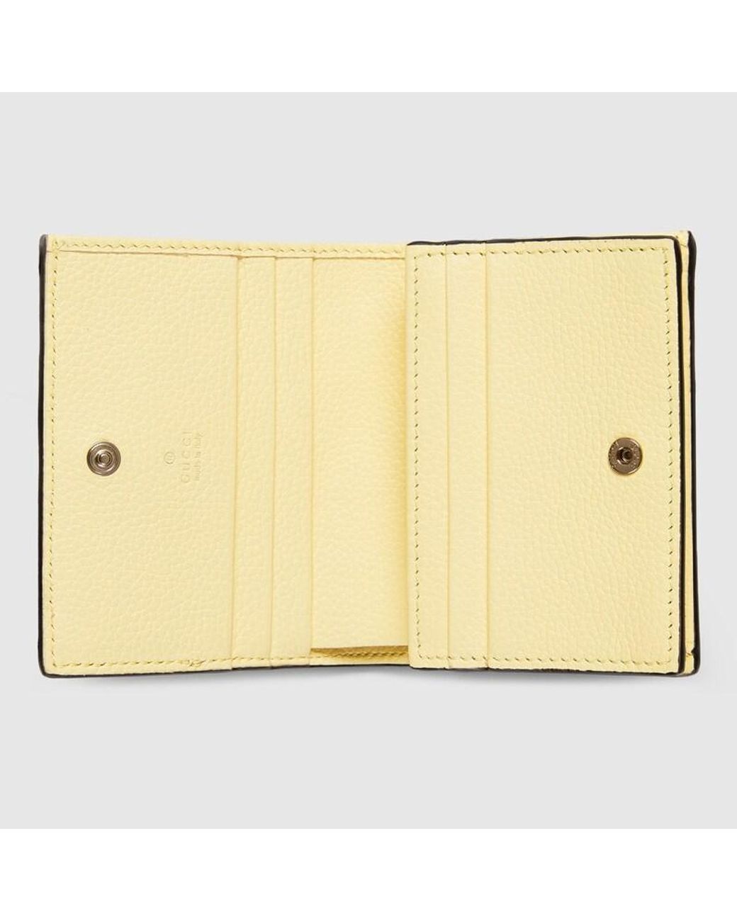 Gucci Metallic Bi-Colour Gg Marmont Small Wallet