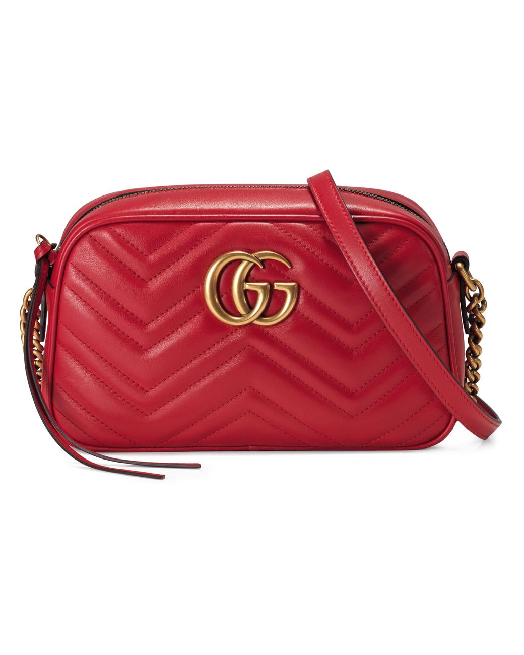 Gucci Synthetic gg Marmont Small Matelassé Shoulder Bag in Red - Save 19% -  Lyst