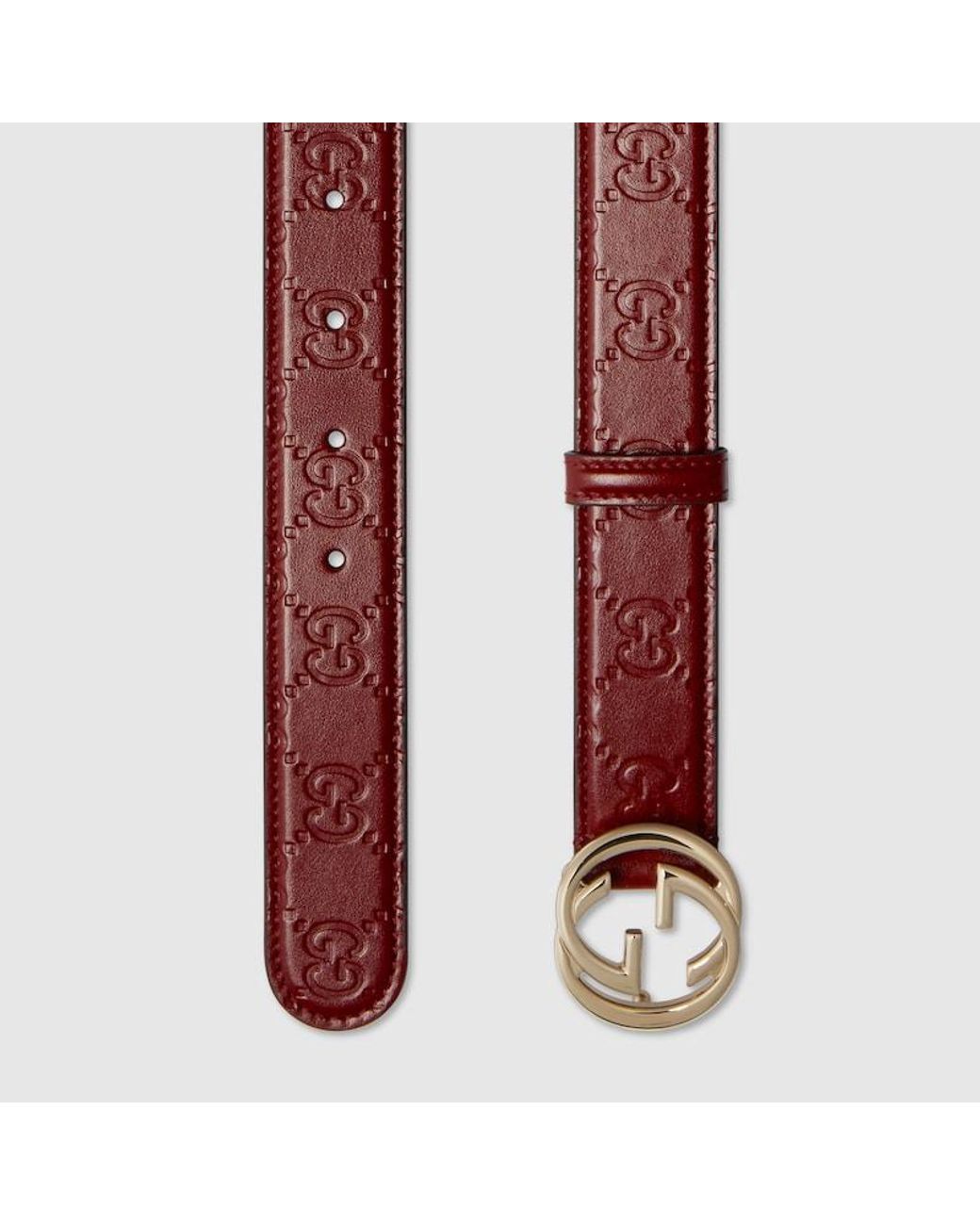 Gucci buckle size hotsell
