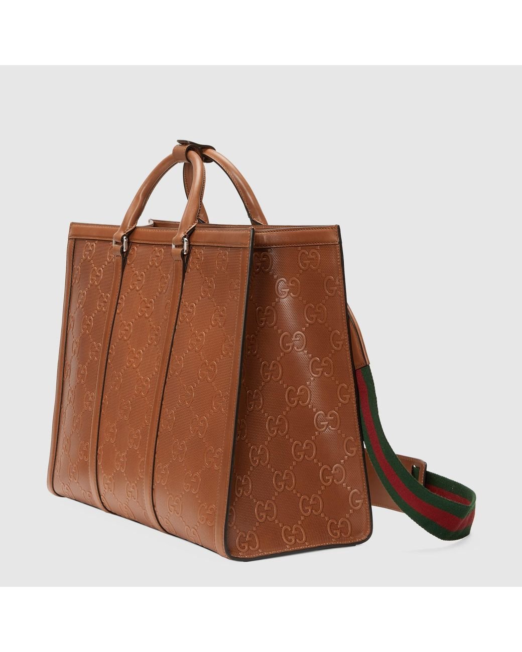 Gucci embossed tote cheap