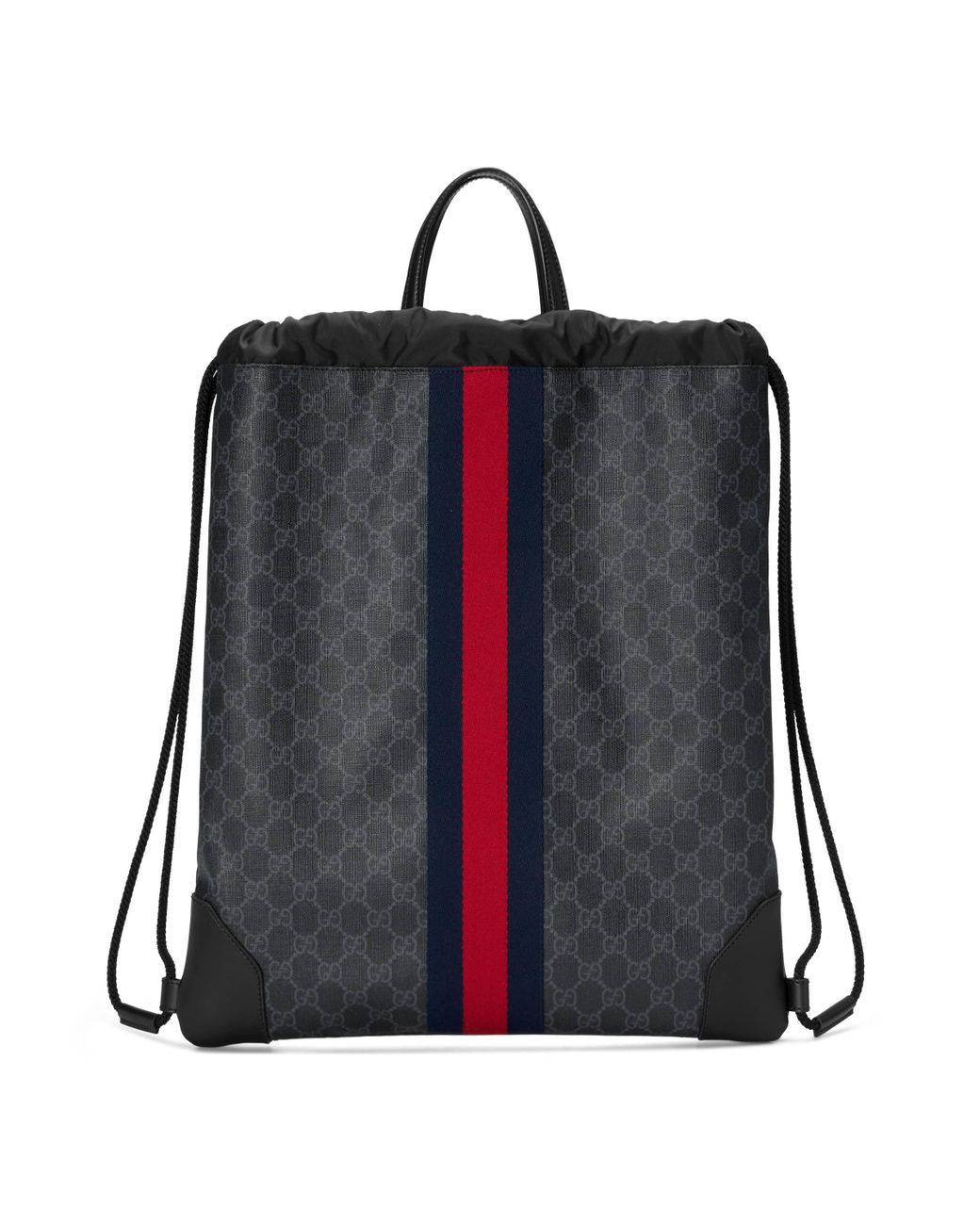 Gucci Soft GG Supreme Backpack in Black for Men | Lyst