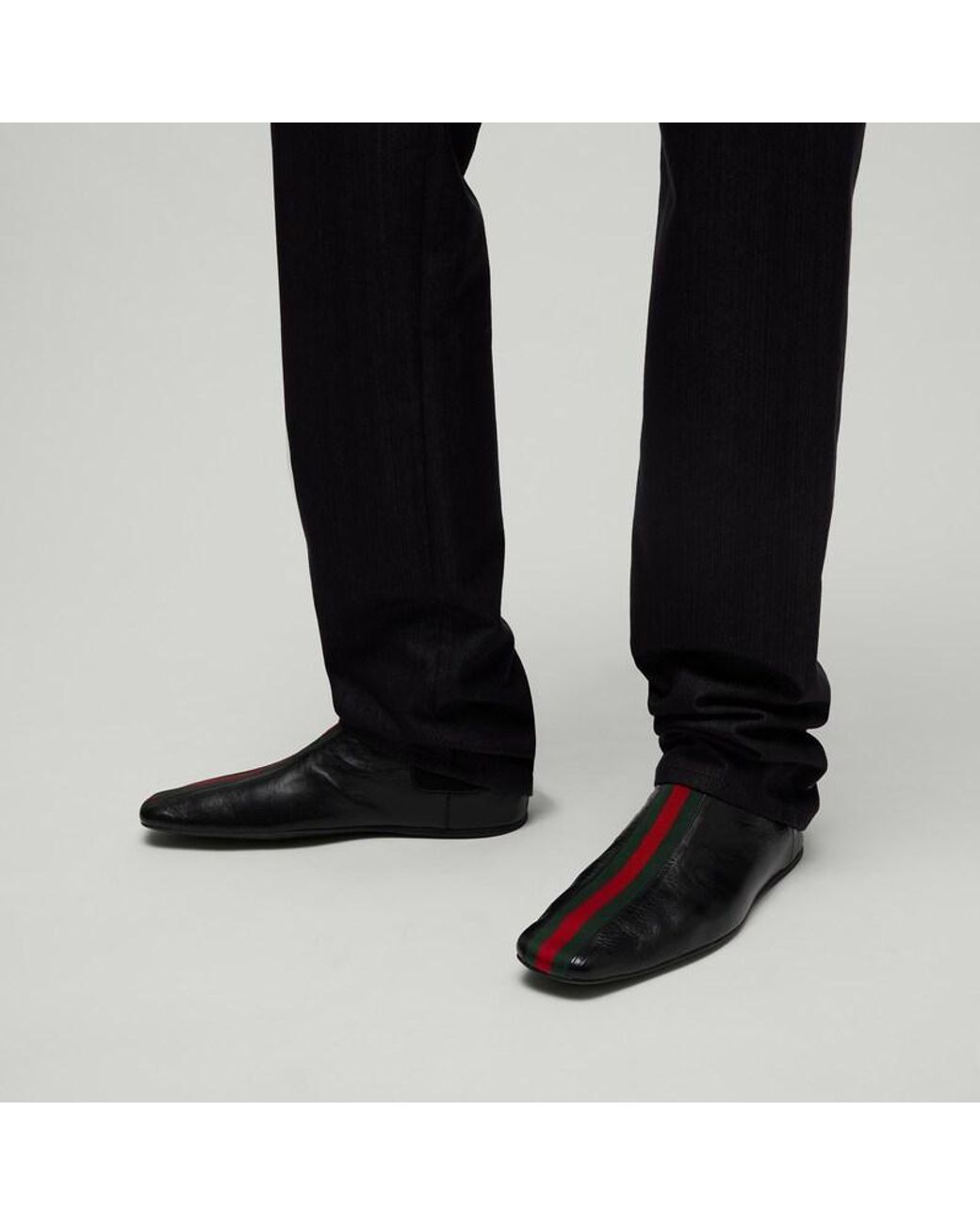 Gucci Black Cupertino Ankle Boot, Uk
