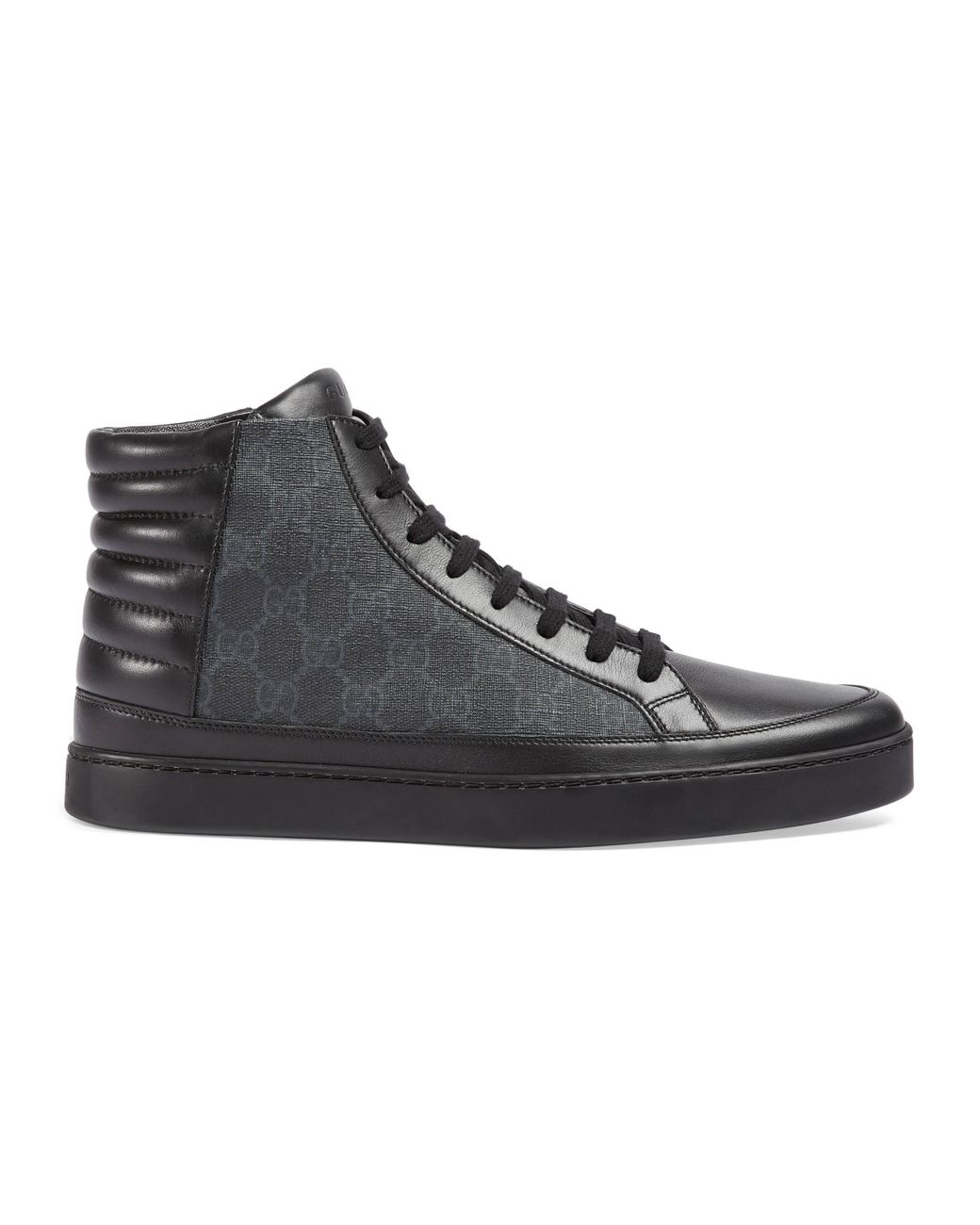 Baskets montantes toile Suprême GG Gucci pour homme en coloris Noir | Lyst