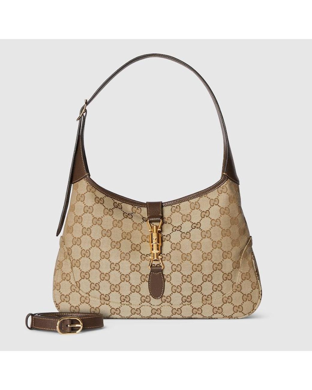 Gucci Brown Jackie 1961 Medium Shoulder Bag
