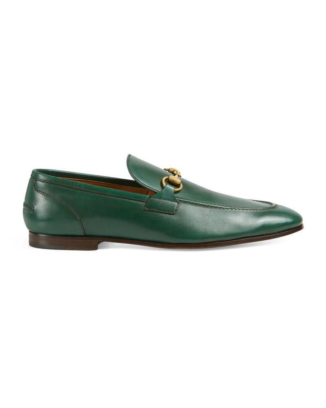 Gucci Leather Penny Loafers - Farfetch