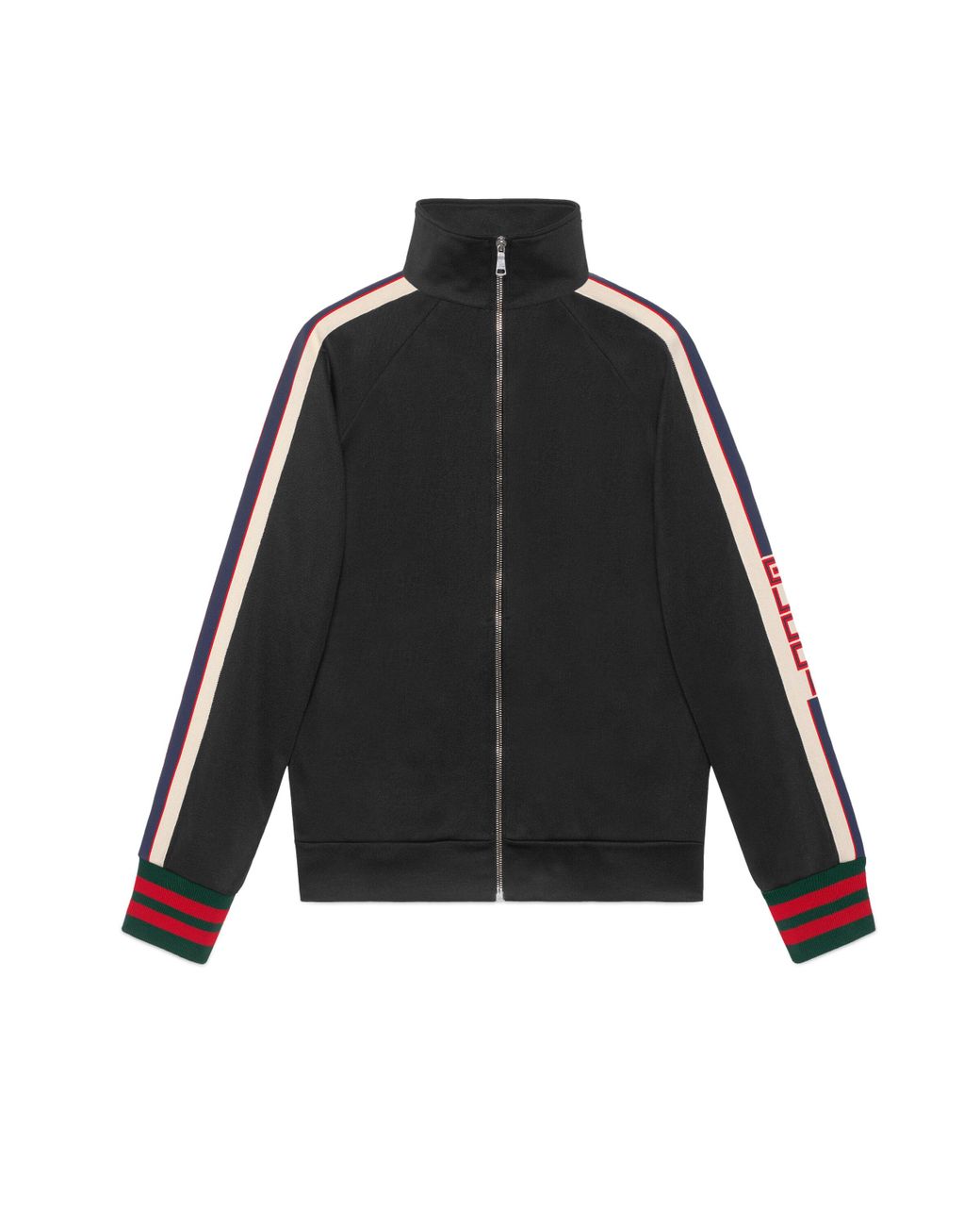 Gucci Synthetic Technical Jersey Jacket in Black for Men - Save 7% - Lyst