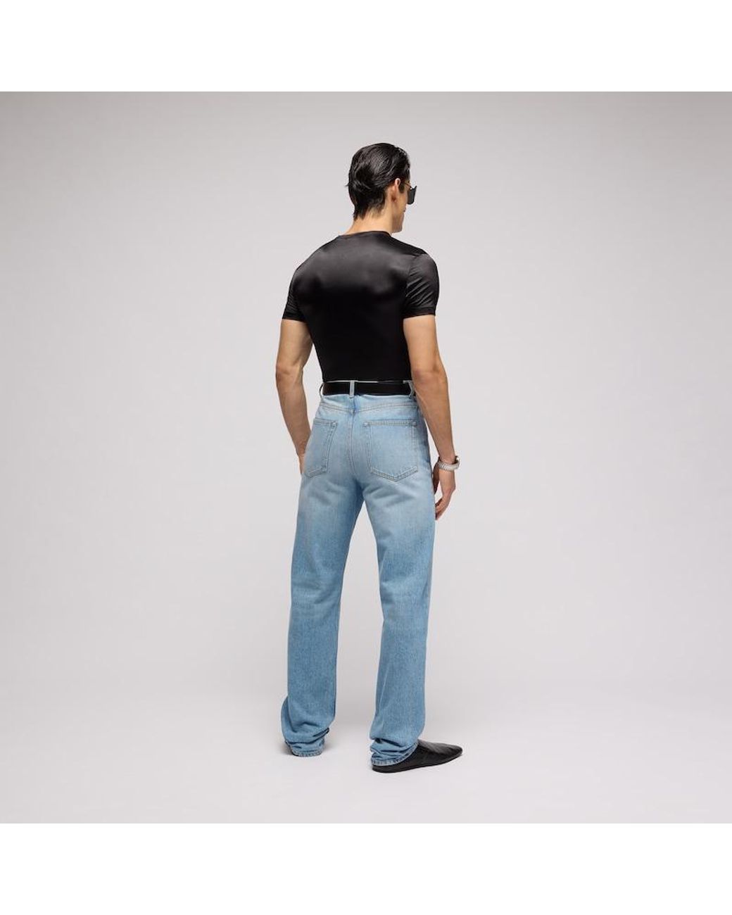 Gucci Blue Bleached Stone Washed Denim Pants, Size 34, Ready-To-Wear for men