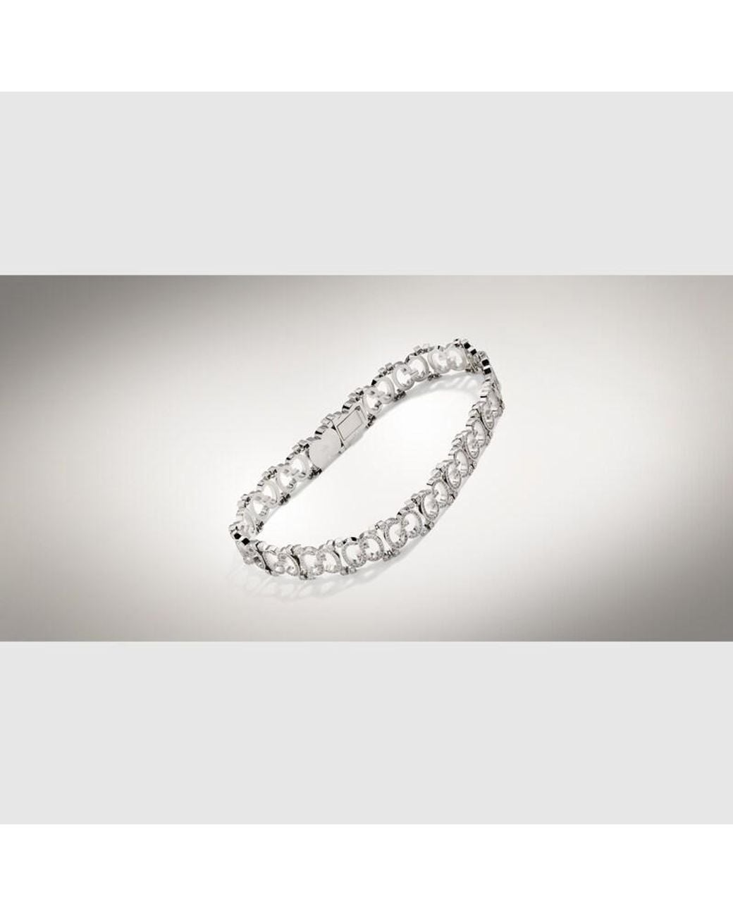 Gucci Metallic Choker Necklace With Crystal Gg