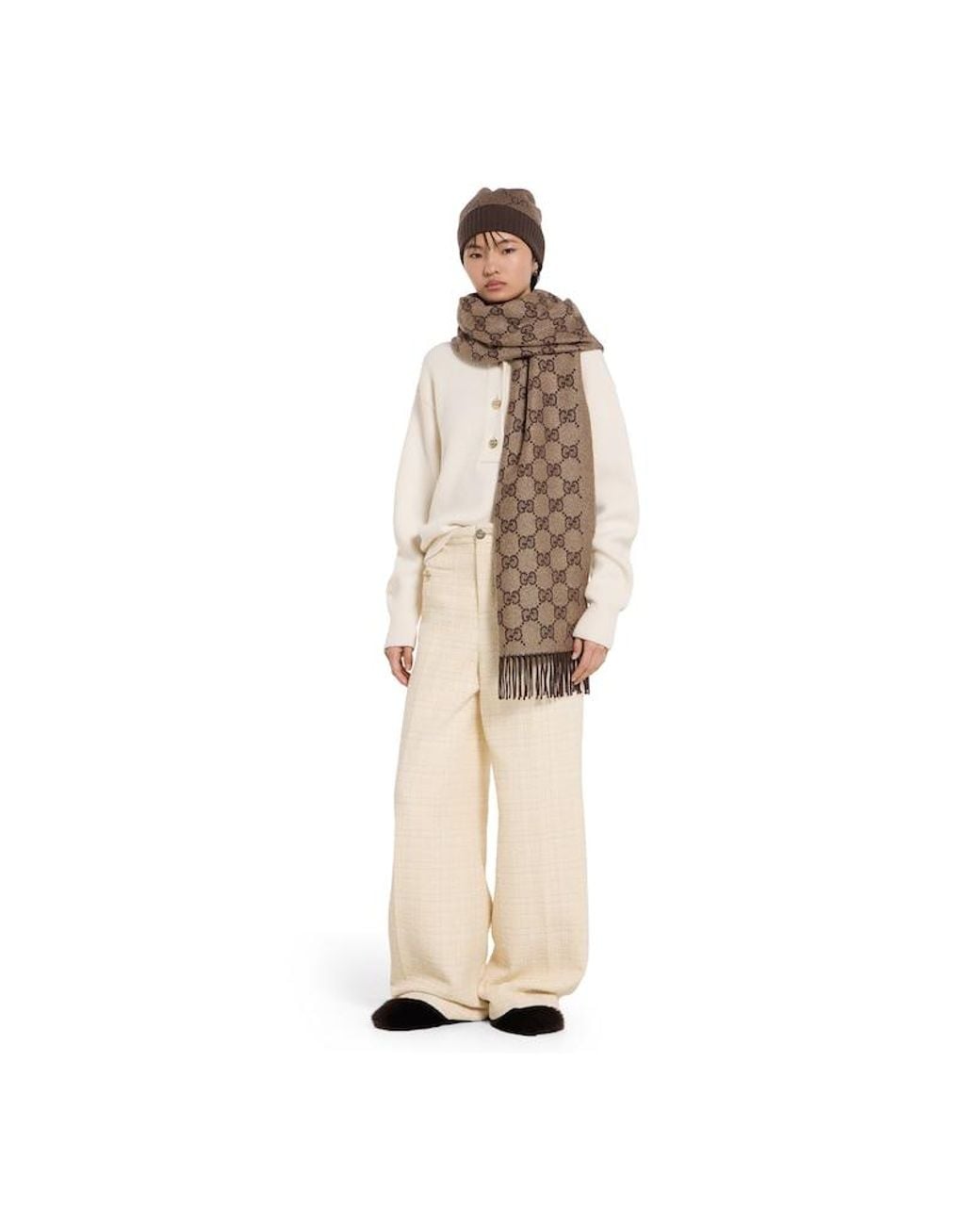 Sciarpa di Gucci in Brown