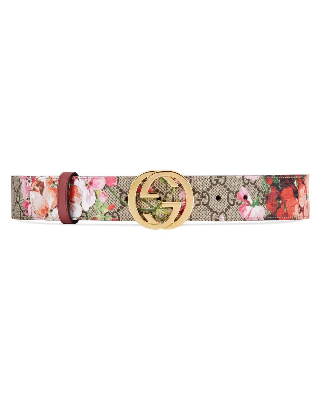 gucci-Pink-GG-Blooms-Belt.jpeg display picture 1