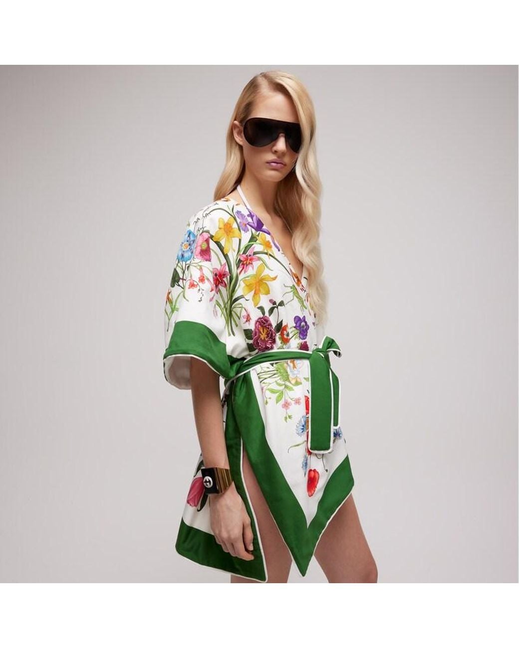 Abito Mantella di Gucci in Green