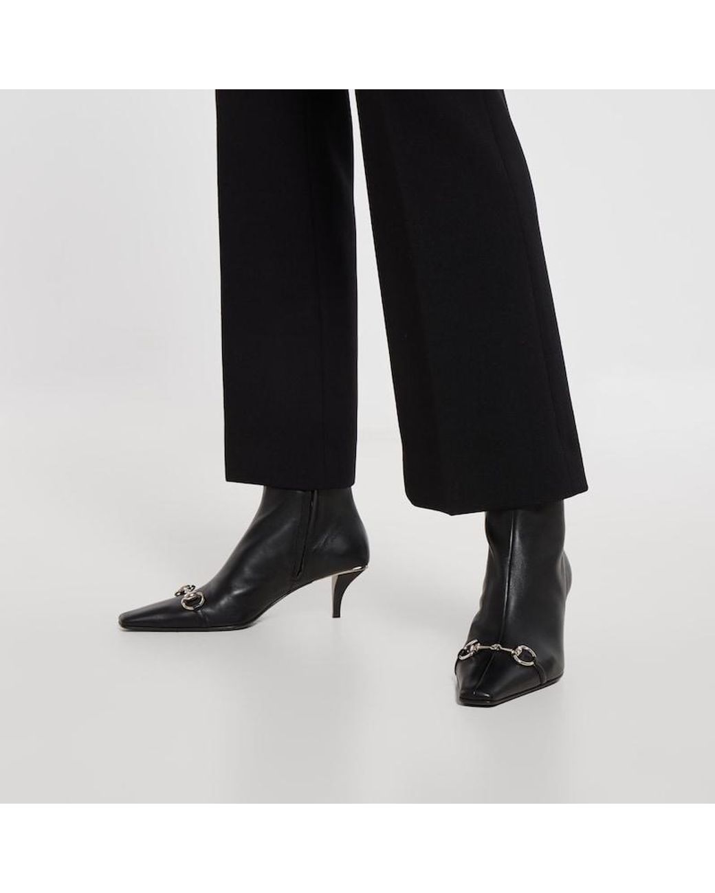 Gucci Black Vittoria Bootie