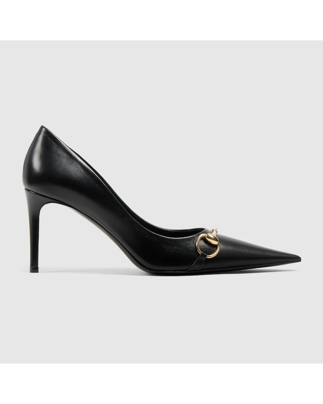 Gucci Black Donna Pump, Leather