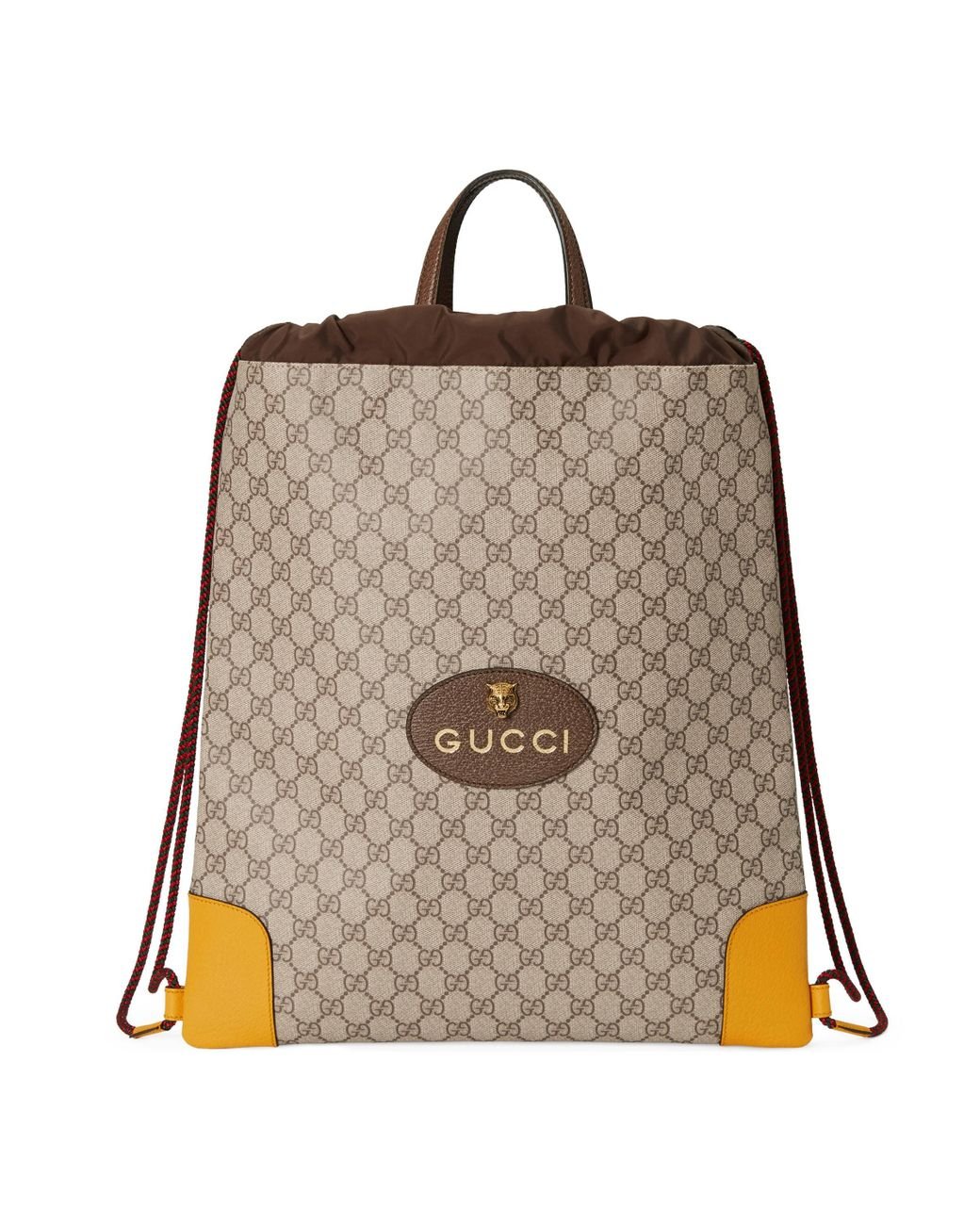 Gucci GG Supreme Neo Vintage Drawstring Backpack (SHG-8JRoJu) – LuxeDH