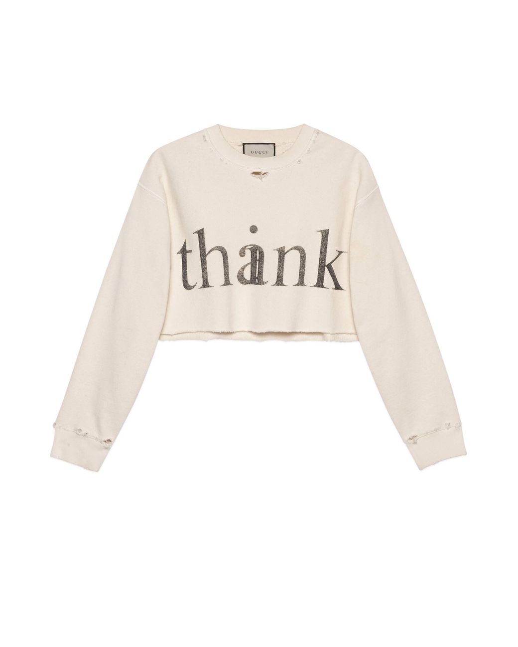 gucci white sweatshirt