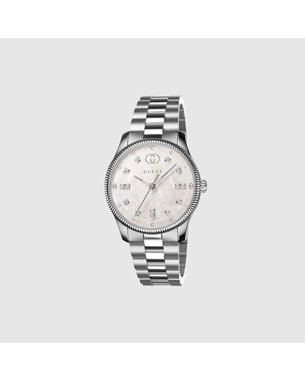 Gucci Metallic G-timeless Watch, 29mm
