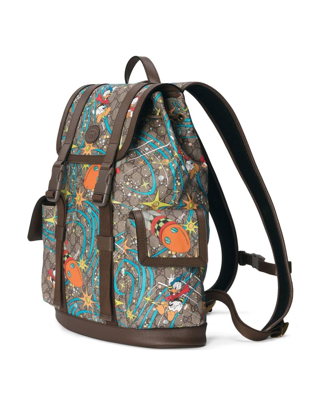 Gucci Disney X Donald Duck Medium Backpack in Natural for Men | Lyst