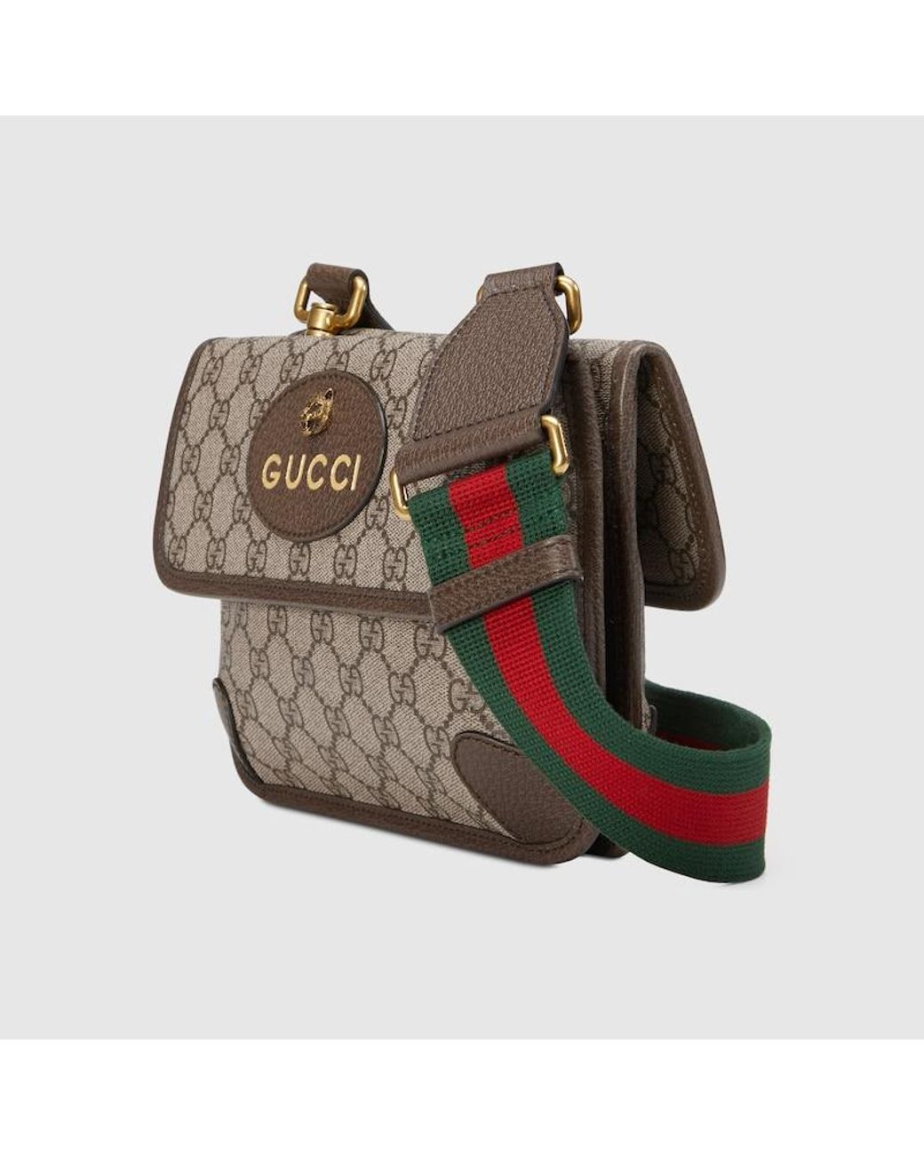 Gucci Neo Vintage Small Messenger Bag in Natural Lyst