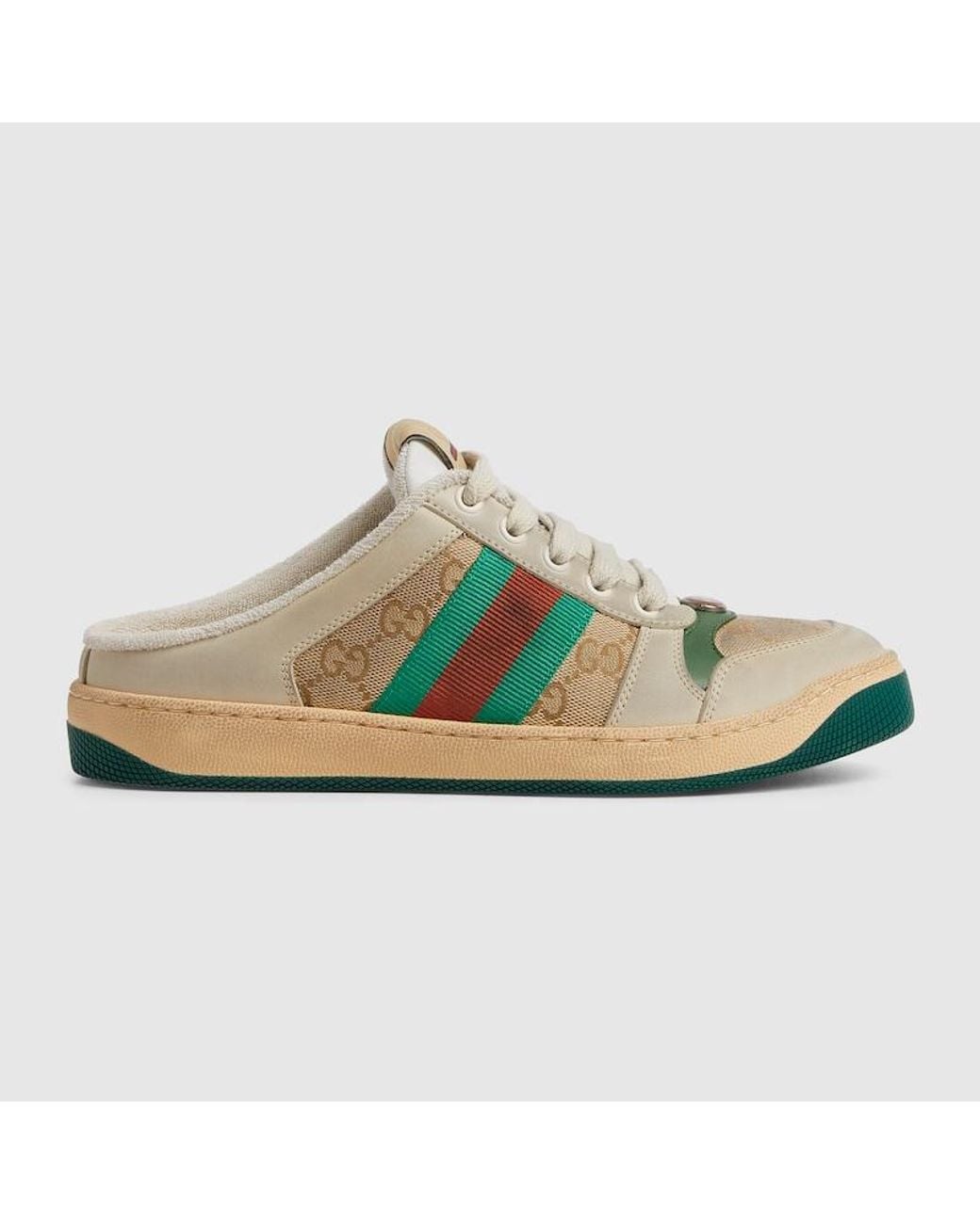 Gucci Natural Screener Mule, Uk