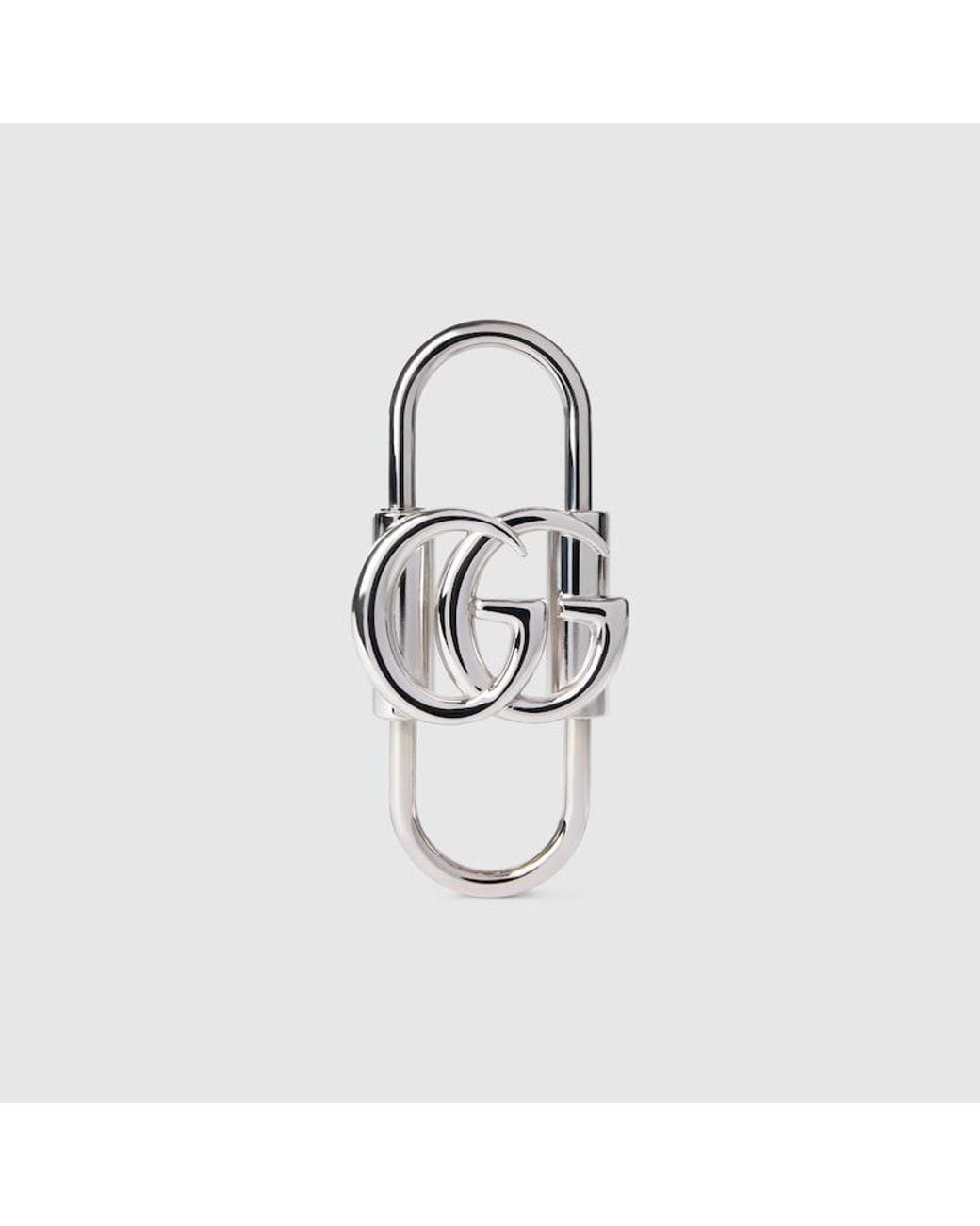 Gucci Porte-Clés Avec Double G in Metallic für Herren