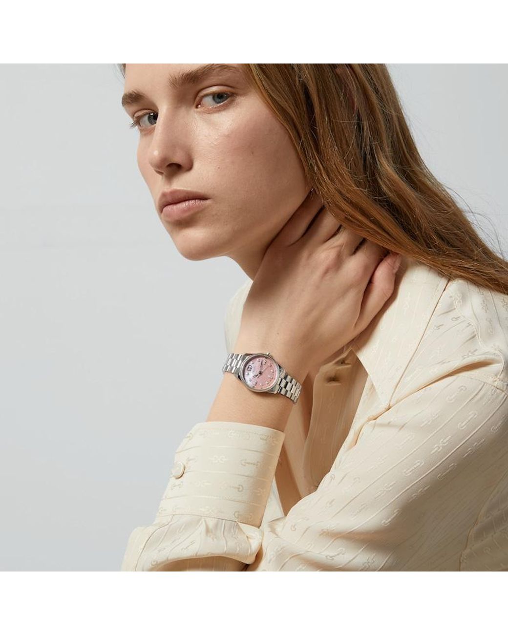 Gucci Pink G-Timeless Uhr, 29Mm