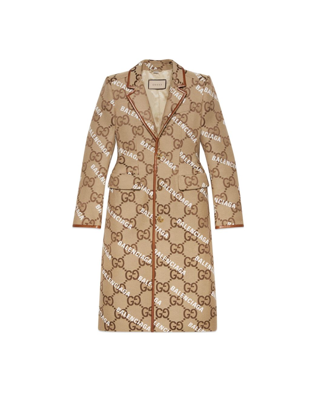 Gucci Canvas The Hacker Project Jumbo GG Coat in Beige (Natural) for ...
