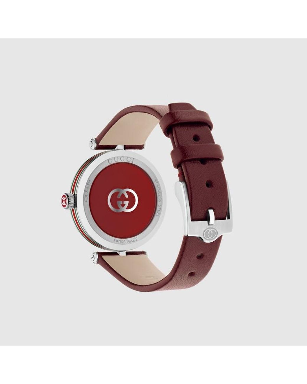 Orologio Modello 2000, 30 Mm di Gucci in Red